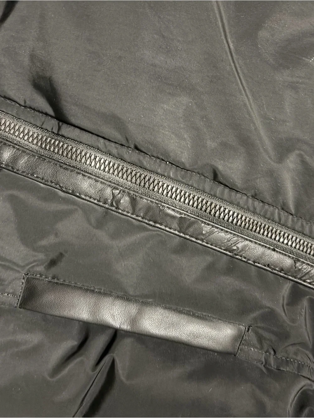 Moose Knuckles Black Parka with Fur-Trim Hood